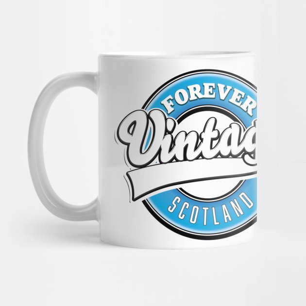 forever vintage Scotland logo by nickemporium1